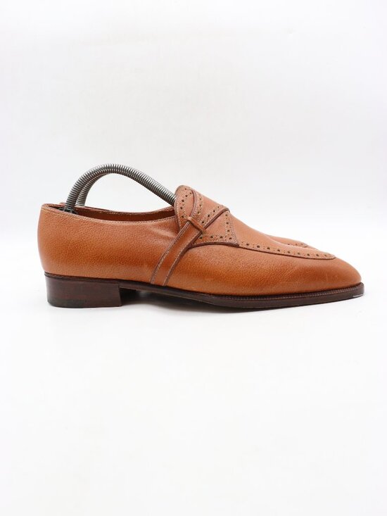 Dmitri Bottier For Crockett & Jones Loafer Men\'s Size 8.5 Brown Leather Slip On main image 9